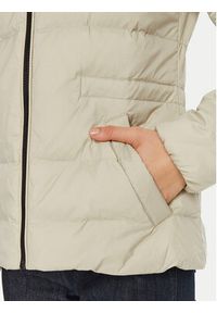 Karl Lagerfeld - KARL LAGERFELD Kurtka puchowa 246W1513 Beżowy Slim Fit. Typ kołnierza: dekolt w karo. Kolor: beżowy. Materiał: syntetyk #5