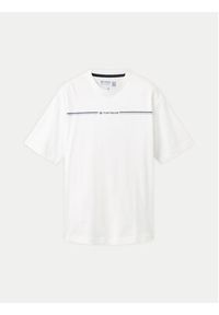 Tom Tailor T-Shirt 1037803 Biały Regular Fit. Kolor: biały. Materiał: bawełna #5
