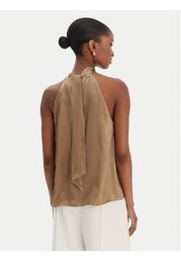 Marciano Guess Bluzka 5YGH26 9719Z Beżowy Regular Fit. Kolor: beżowy. Materiał: jedwab #5
