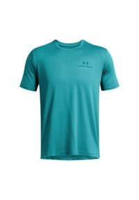 Koszulka treningowa męska Under Armour Rush Energy. Kolor: niebieski. Sport: fitness
