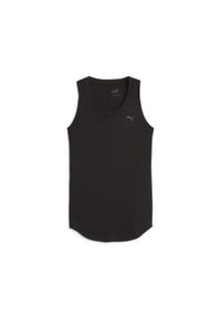 Tank Top Sportowy Damski Puma Studio Foundation. Kolor: czarny. Styl: sportowy #1