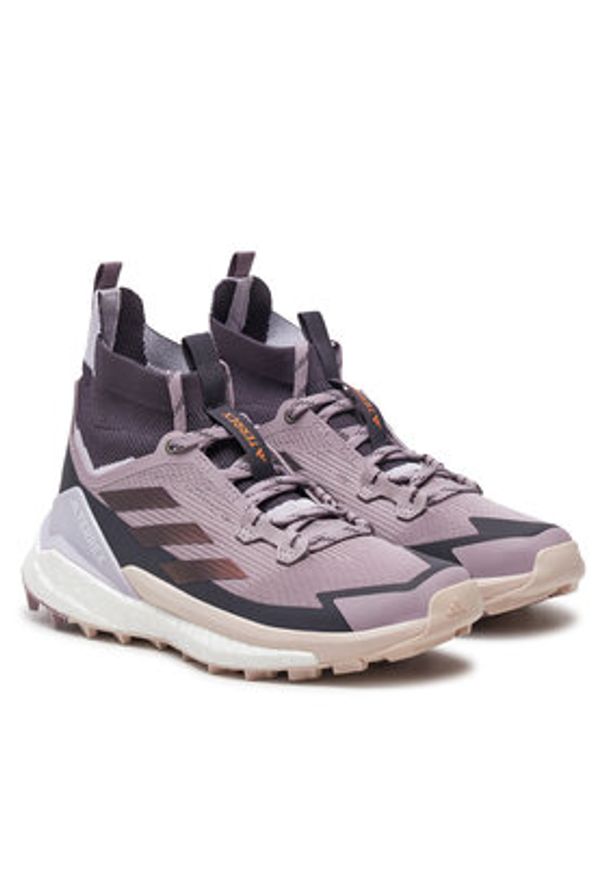 Adidas - adidas Trekkingi Terrex Free Hiker 2.0 IG8896 Fioletowy. Kolor: fioletowy. Materiał: materiał, mesh