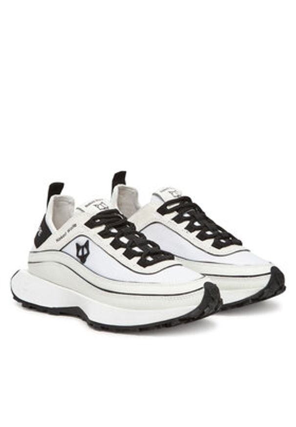 Naked Wolfe Sneakersy Petal Biały. Kolor: biały. Materiał: skóra