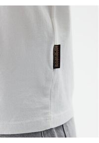 Napapijri T-Shirt S-Nina NP0A4H87 Biały Regular Fit. Kolor: biały. Materiał: bawełna #5