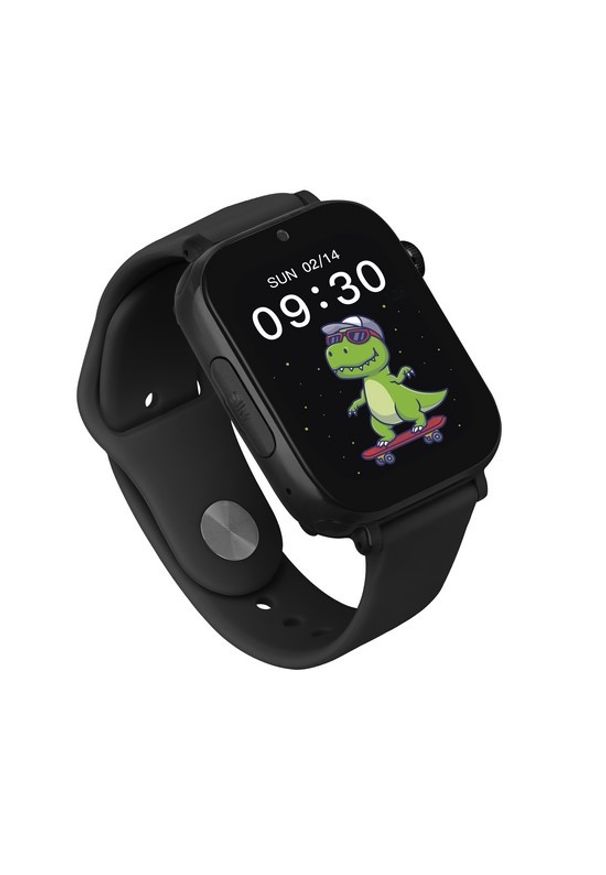 GARETT - Garett Kids Nice Pro 4G czarny. Rodzaj zegarka: smartwatch. Kolor: czarny. Styl: retro, młodzieżowy