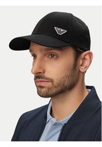 Emporio Armani Czapka z daszkiem EX000031 AF20424 UC001 Czarny. Kolor: czarny. Materiał: bawełna #2