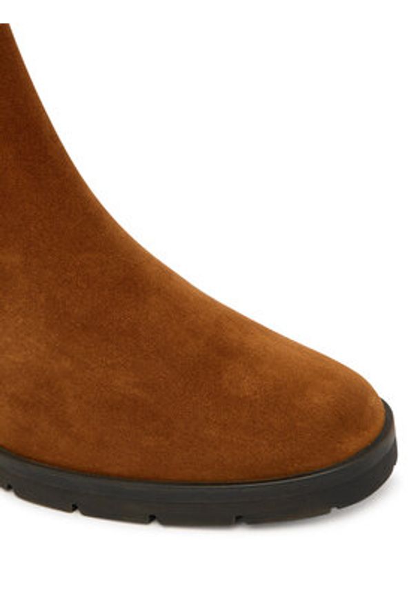 HÖGL Botki 0-184852-24000 Brązowy. Kolor: brązowy. Materiał: skóra, welur