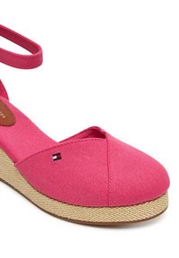 TOMMY HILFIGER - Tommy Hilfiger Espadryle FW0FW08657 Różowy. Kolor: różowy. Materiał: materiał #6