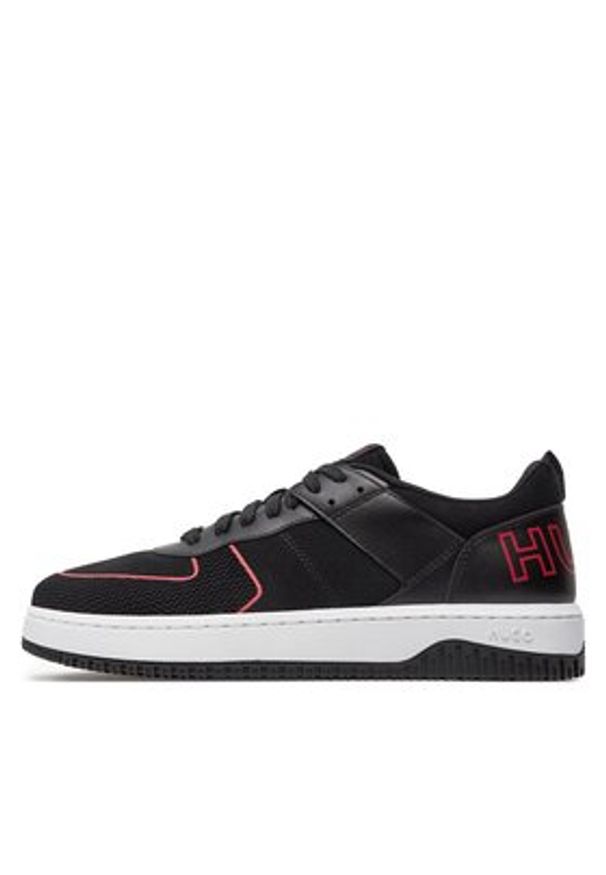 Hugo Sneakersy Kilian Tenn Knpu 50516952 Czarny. Kolor: czarny. Materiał: materiał