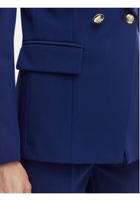 Maryley Marynarka 26EB139/43FR Granatowy Regular Fit. Kolor: niebieski. Materiał: syntetyk #4