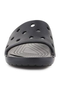 Klapki Crocs Classic Slide Black M 206121-001 czarne. Okazja: na plażę. Kolor: czarny. Materiał: materiał #3