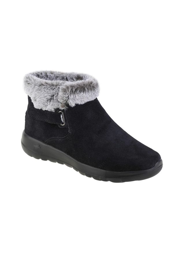 skechers - Buty zimowe damskie, Skechers On The Go Joy - First Glance. Kolor: czarny. Sezon: zima. Styl: sportowy