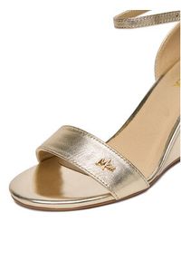MEXX Sandały EO-CC2549-01 Złoty. Kolor: złoty. Materiał: skóra #9