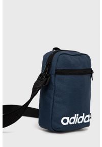 Adidas - adidas Saszetka kolor granatowy. Kolor: niebieski. Materiał: materiał