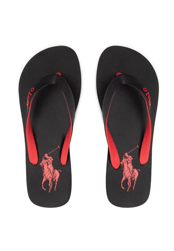 Polo Ralph Lauren Japonki Bolt Sn Csl 816830673003 Czarny. Kolor: czarny. Materiał: syntetyk