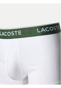 Lacoste Komplet 3 par bokserek 5H1300 Biały. Kolor: biały. Materiał: bawełna