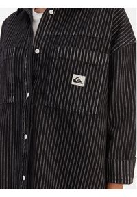 Quiksilver Sukienka koszulowa Iced Age EQWWD03120 Szary Oversize. Kolor: szary. Materiał: bawełna. Typ sukienki: oversize, koszulowe #3