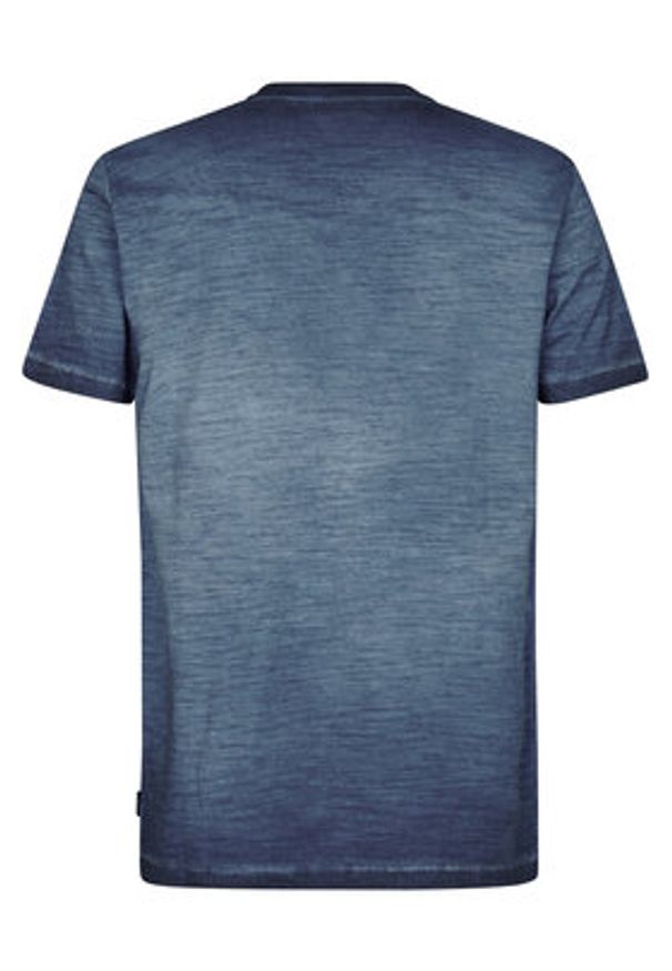 Petrol Industries T-Shirt M-1050-TSV662 Granatowy Regular Fit. Kolor: niebieski. Materiał: bawełna
