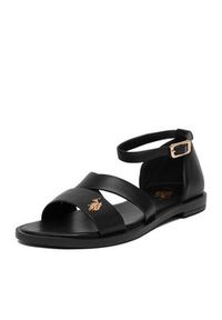 U.S. Polo Assn. Sandały EO-CASSIE003W/6Y1 Czarny. Kolor: czarny. Materiał: skóra #9