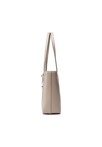 DKNY Torebka Bryant Medium Tote R74A3014 Beżowy. Kolor: beżowy. Materiał: skórzane