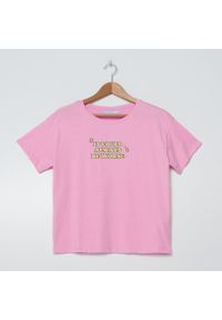 House - Koszulka z napisem It Could Always Be Worse - Różowy. Kolor: różowy. Wzór: napisy #1