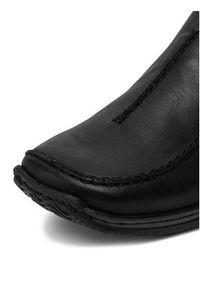 Rieker Półbuty L1751-00 Czarny. Kolor: czarny. Materiał: skóra