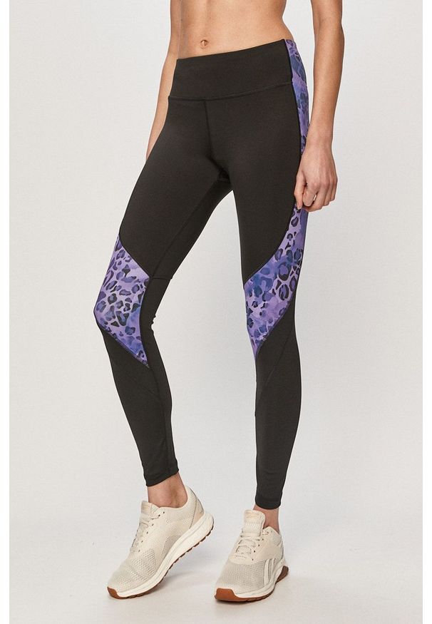 Reebok - Legginsy. Stan: podwyższony. Kolor: czarny