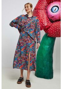 medicine - Medicine spódnica kolor multicolor maxi rozkloszowana. Materiał: tkanina #1