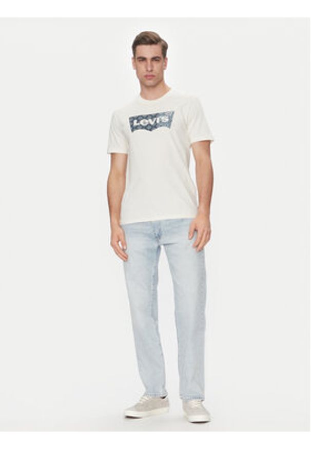 Levi's® T-Shirt Graphic 22491-1811 Écru Standard Fit. Materiał: bawełna