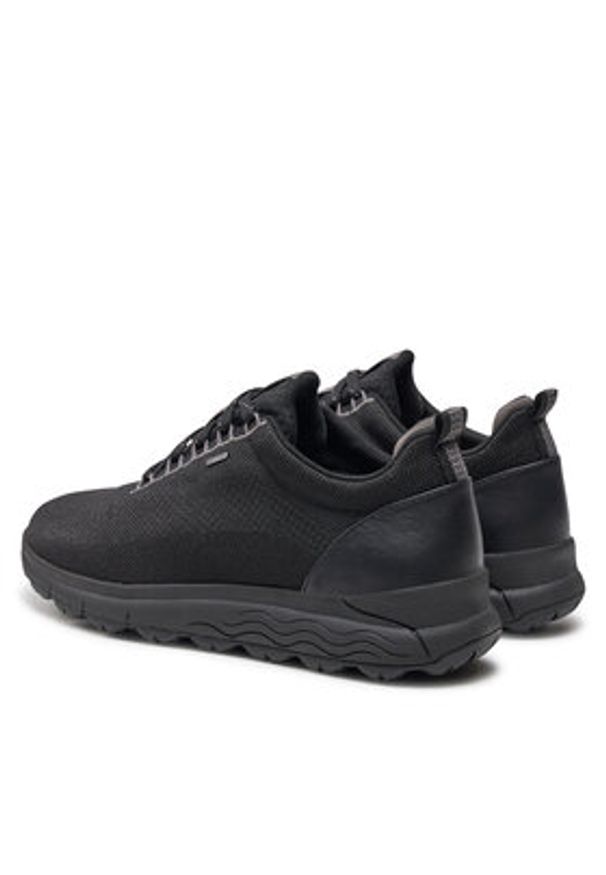 Geox Sneakersy D Spherica 4X4 B Abx D2626C 06K85 C9999 Czarny. Kolor: czarny. Materiał: materiał