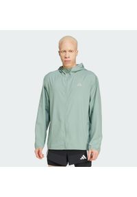 Adidas - Kurtka Run It. Kolor: zielony. Sport: bieganie #1