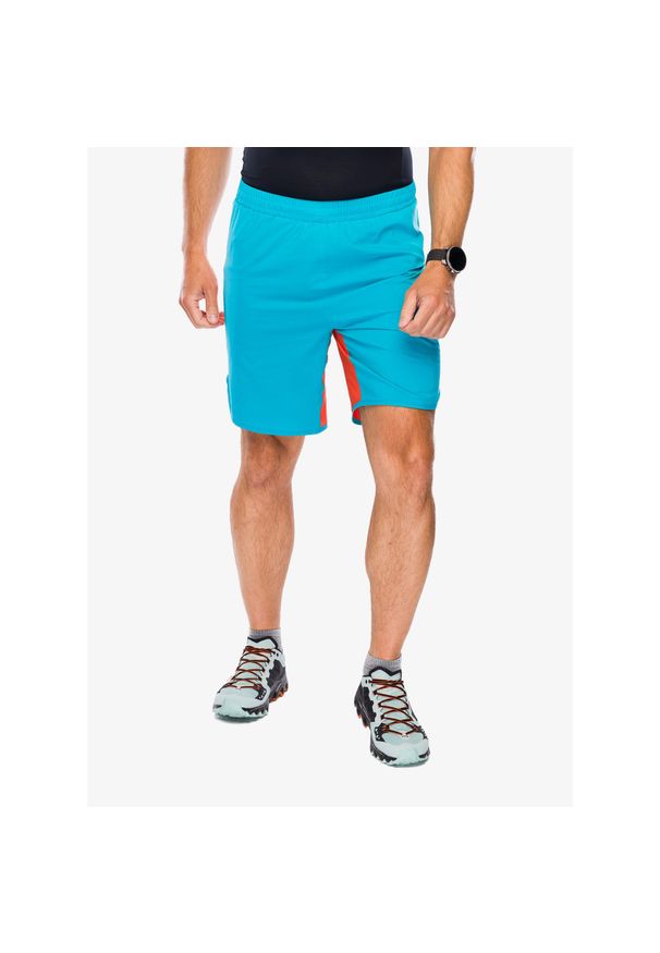 LA SPORTIVA - Spodenki do biegania męskie La Sportiva Sudden Short. Kolor: zielony. Długość: krótkie. Sezon: lato