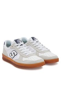 skechers - Skechers Sneakersy New Wave Cup-Calven 210961/OFWT Biały. Kolor: biały. Materiał: skóra #6