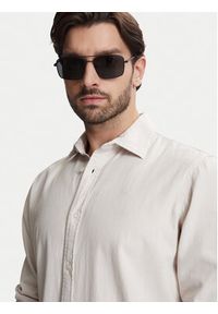 G-Star RAW - G-Star Raw Koszula Clean D25196-D454 Écru Regular Fit. Kolor: kremowy. Materiał: bawełna #4