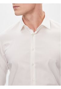 Calvin Klein Koszula K10K112301 Biały Slim Fit. Kolor: biały. Materiał: bawełna #4