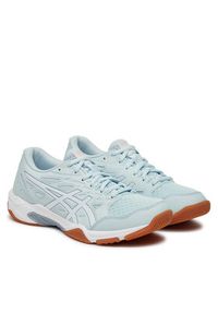 Asics Buty halowe Gel-Rocket 11 1072A093 Czarny. Kolor: czarny. Materiał: materiał