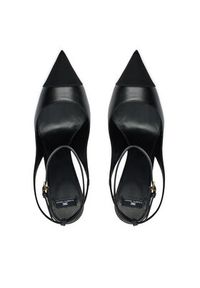 Elisabetta Franchi Sandały SA-25B-46E2-V570 Czarny. Kolor: czarny. Materiał: skóra #4
