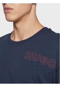 Hugo T-Shirt Unite 50478916 Granatowy Regular Fit. Kolor: niebieski. Materiał: bawełna #3