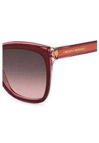 Carolina Herrera okulary przeciwsłoneczne damskie kolor czerwony. Kolor: czerwony #3
