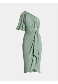 Lauren Ralph Lauren Sukienka koktajlowa 250939505001 Zielony Slim Fit. Kolor: zielony. Materiał: syntetyk. Styl: wizytowy