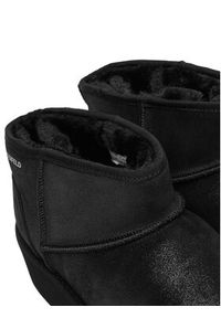 Karl Lagerfeld - KARL LAGERFELD Śniegowce Thermo KL48523 Czarny. Kolor: czarny. Materiał: zamsz, skóra #4