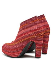 United Nude Botki Fold Hi II 1087083605 Czerwony. Kolor: czerwony. Materiał: materiał