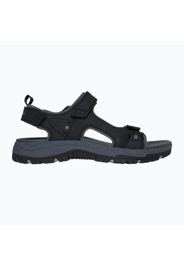 skechers - Sandały męskie SKECHERS Prewitt Rigdon. Kolor: czarny