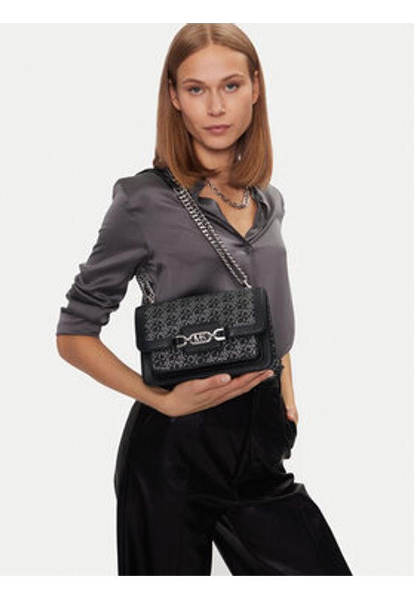 Michael Kors Torebka 30F4S7HL3B Czarny. Kolor: czarny. Materiał: skórzane