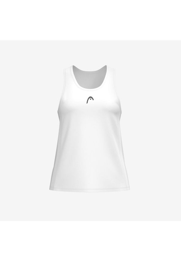 Head - CLUB 25 TECH Tank Top Women. Kolor: biały. Materiał: mesh. Sport: tenis