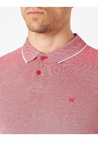 Wrangler - MĘSKA KOSZULKA POLO WRANGLER SS REFINED POLO W7MDK5XKL. Typ kołnierza: polo