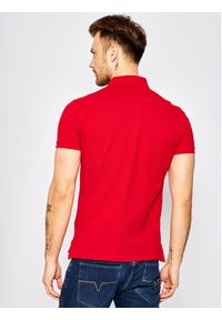 Polo Ralph Lauren Polo Core Replen 710548797 Czerwony Slim Fit. Typ kołnierza: polo. Kolor: czerwony. Materiał: bawełna