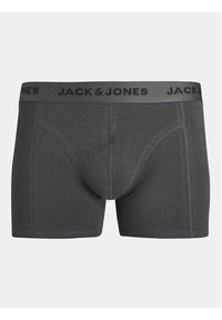 Jack & Jones - Jack&Jones Komplet 3 par bokserek Yannick 12252801 Szary. Kolor: szary. Materiał: wiskoza #9