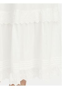Vero Moda Spódnica maxi Sandy 10345282 Biały Regular Fit. Kolor: biały. Materiał: bawełna #6