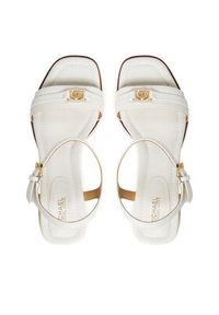 MICHAEL Michael Kors Espadryle Mandy 40R5MAMS1L Biały. Kolor: biały. Materiał: skóra #6